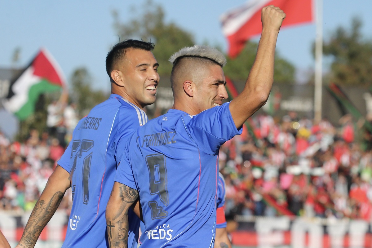 Revive los goles del gran triunfo de la U sobre Palestino por la fecha 9 de la Liga de Primera