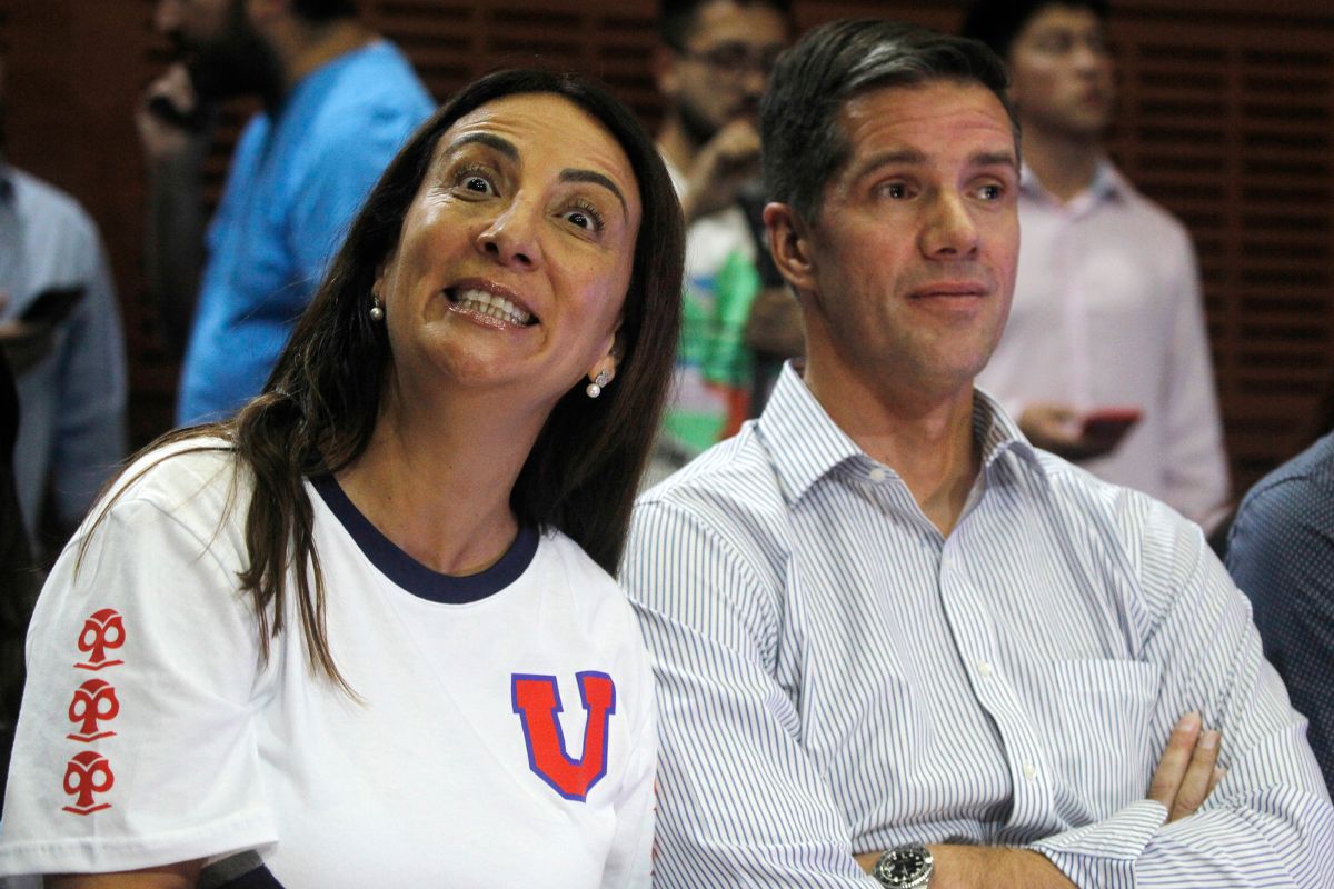 Presidente Michael Clark y Cecilia Pérez disidencia