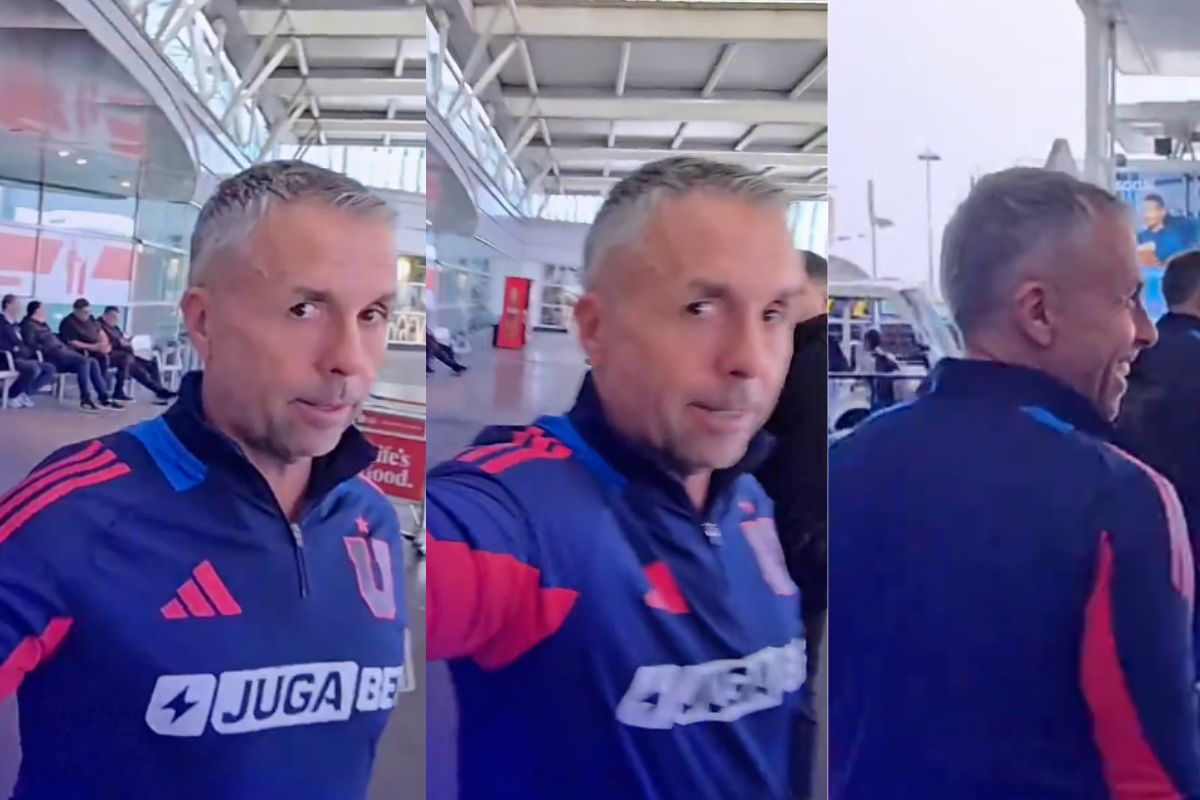 "La diferencia es abismal": el curioso momento que protagonizó Gustavo Álvarez en su llegada a Buenos Aires con el plantel de la U