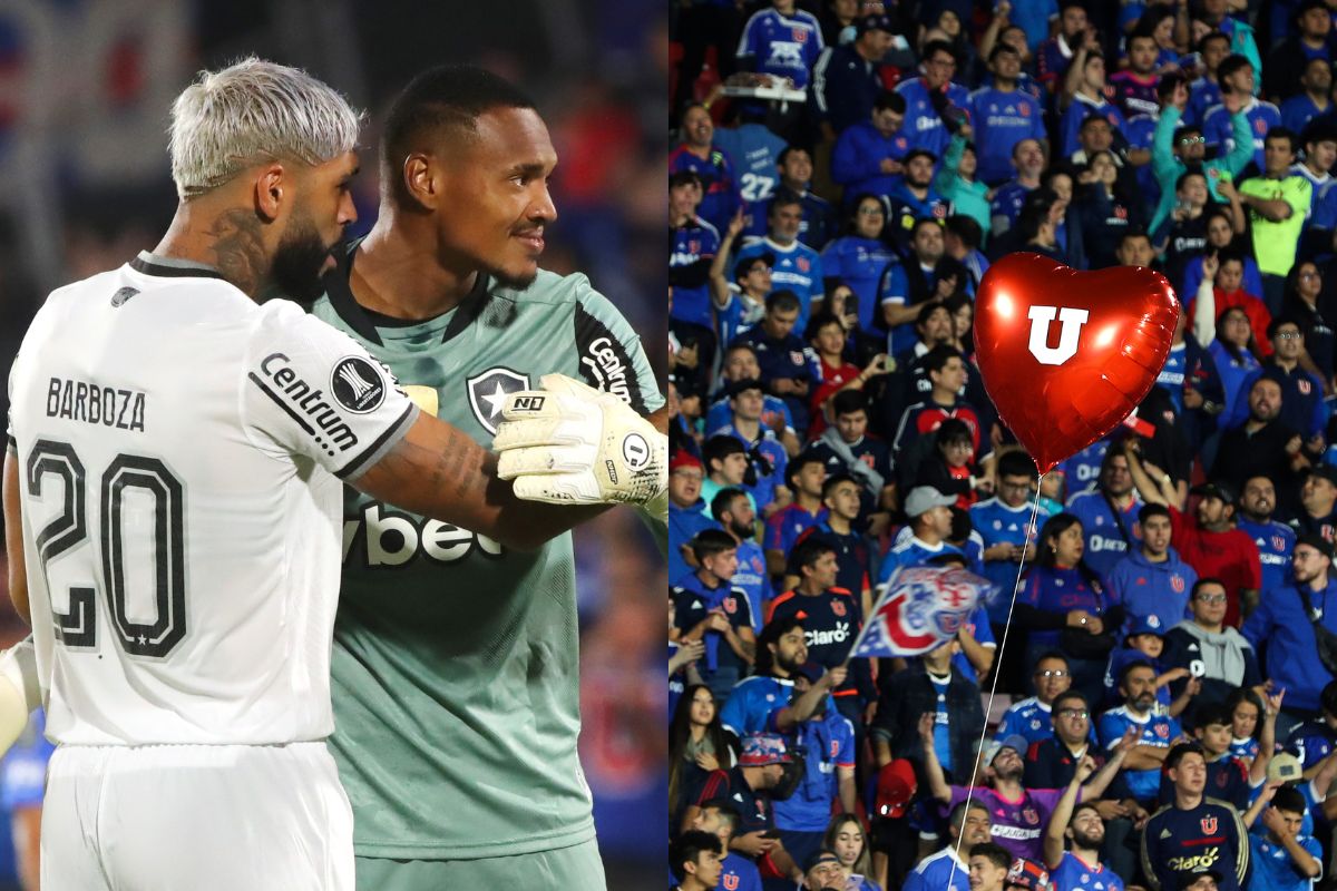 ¿Y si lo llama Gustavo Álvarez? Figura de Botafogo quedó alucinando con la hinchada de Universidad de Chile