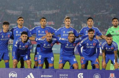 Formación Universidad de Chile vs Huachipato.