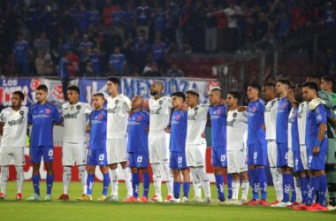 Imagen de la U vs Botafogo en Santiago.