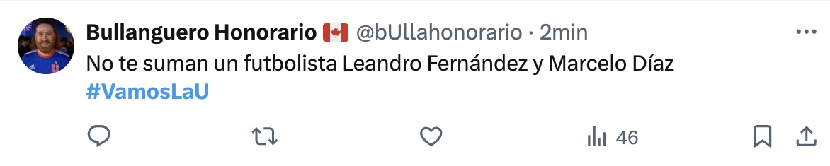 "Con todo el cariño, pero...": Hinchas de la U pierden la paciencia con uno de los más experimentados