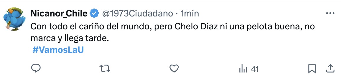 "Con todo el cariño, pero...": Hinchas de la U pierden la paciencia con uno de los más experimentados