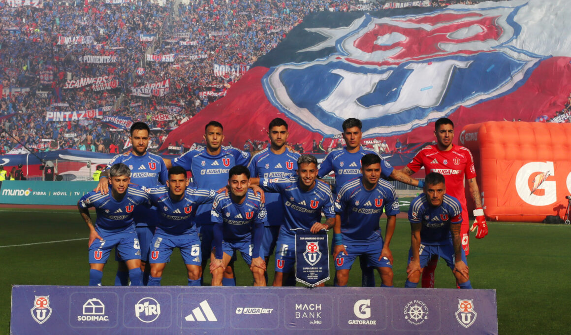 Futbol, Universidad de Chile vs Colo Colo Fecha 7, Liga de Primera 2025 El equipo de Universidad de Chile es fotografiado durante un partido de primera division contra Colo Colo disputado en el estadio Nacional en Santiago, Chile. 12/07/2025 Jonnathan Oyarzun/Photosport Football, Universidad de Chile vs Colo Colo 7th turn, First Division League 2025 Universidad de Chile teams are pictured during a first division match against Colo Colo at the Nacional stadium in Santiago, Chile. 12/07/2025 Jonnathan Oyarzun/Photosport lista de buena fe.